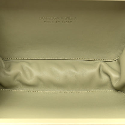 Bottega Veneta Nappa Intrecciato Minaudiere Knot Clutch Travertine 5 of 9