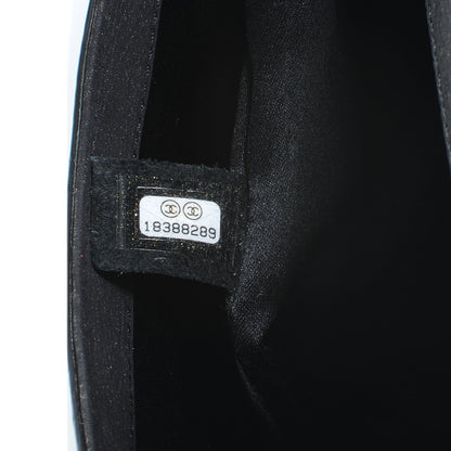 Chanel Calfskin Coco Twin Large Flap Black 7 of 7