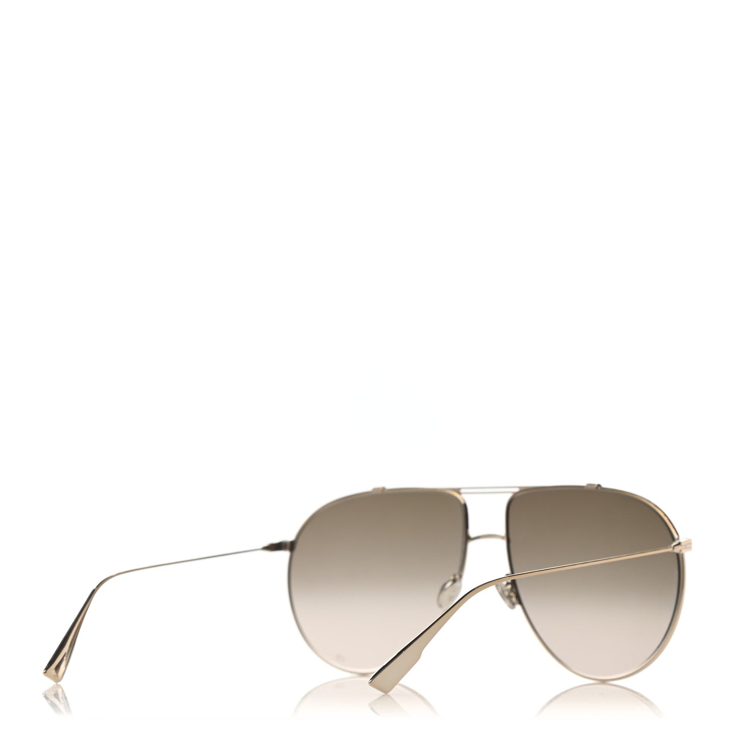 Metal Monsieur 1 Sunglasses Light Gold Havana