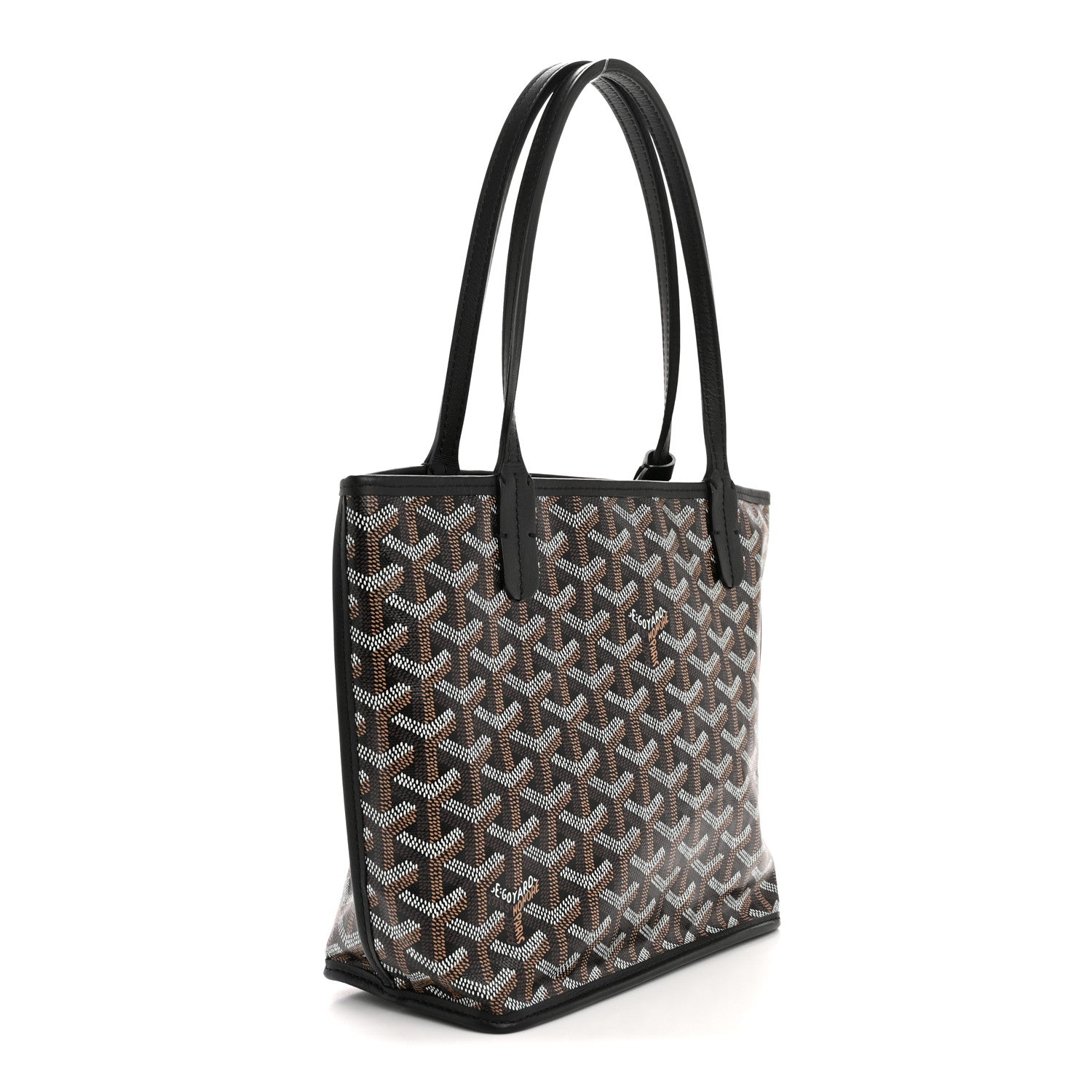 Goyard Goyardine Reversible Mini Anjou Black 4 of 13