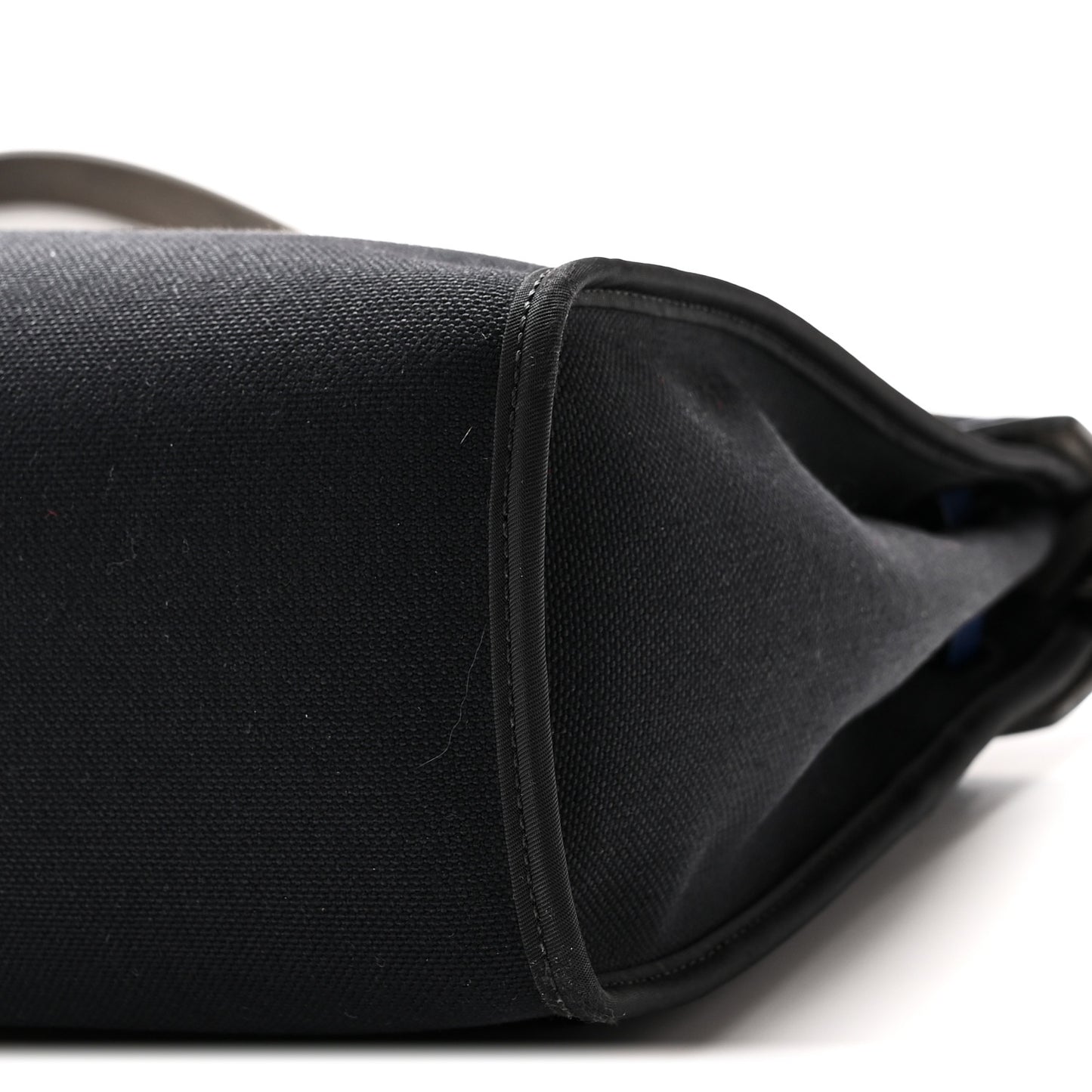 Military Toile Vache Hunter Herbag Zip 31 PM Black Bleu Saphir