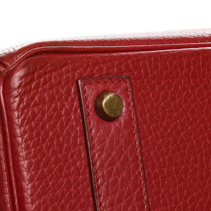 Hermes Fjord Birkin 40 Rouge 25 of 32