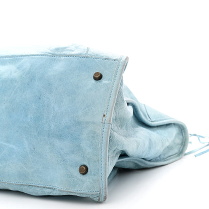 Balenciaga Agneau Classic Hardware Work Sky Blue 11 of 16