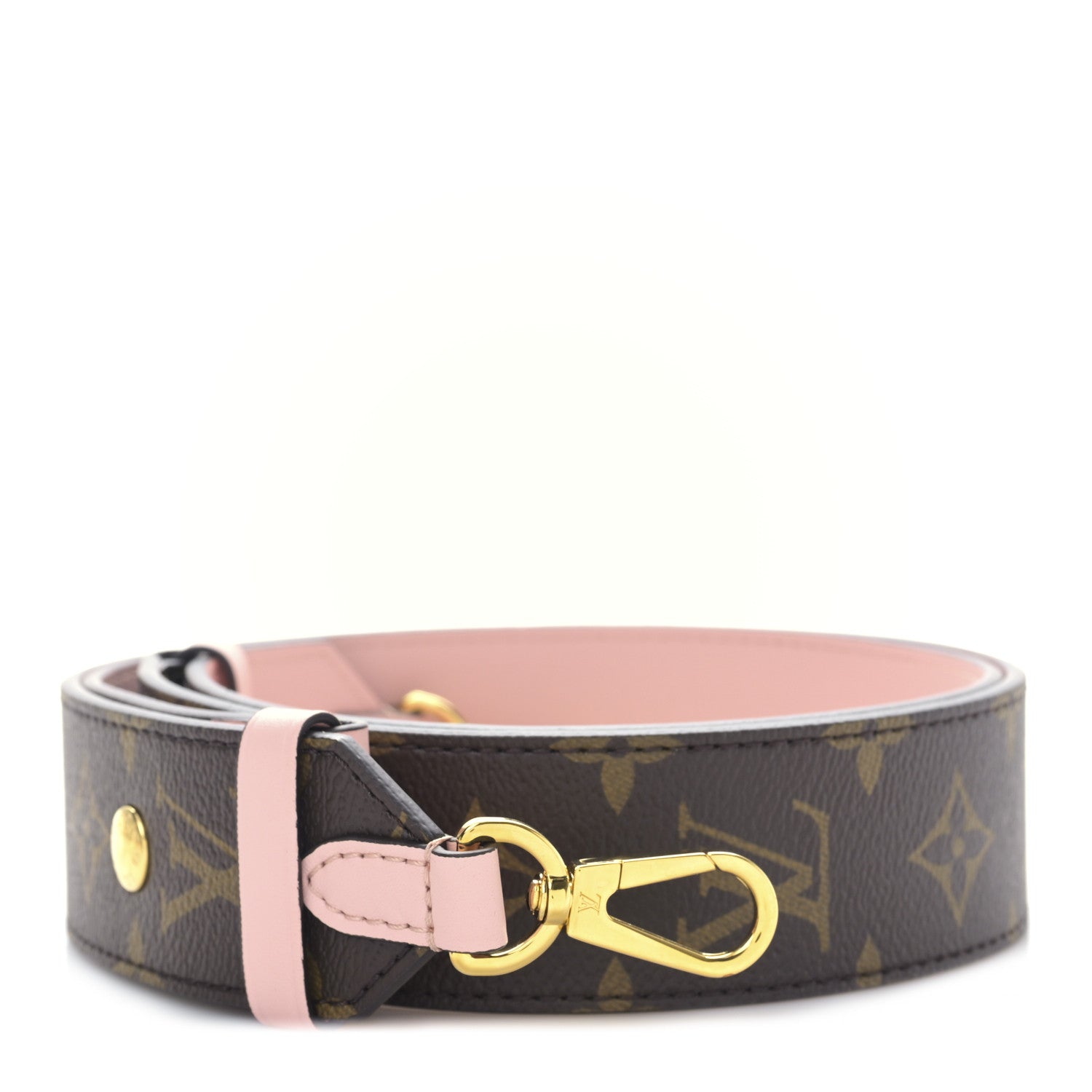 Louis Vuitton Monogram Adjustable Bandouliere Shoulder Strap Rose Ballerine 1 of 3