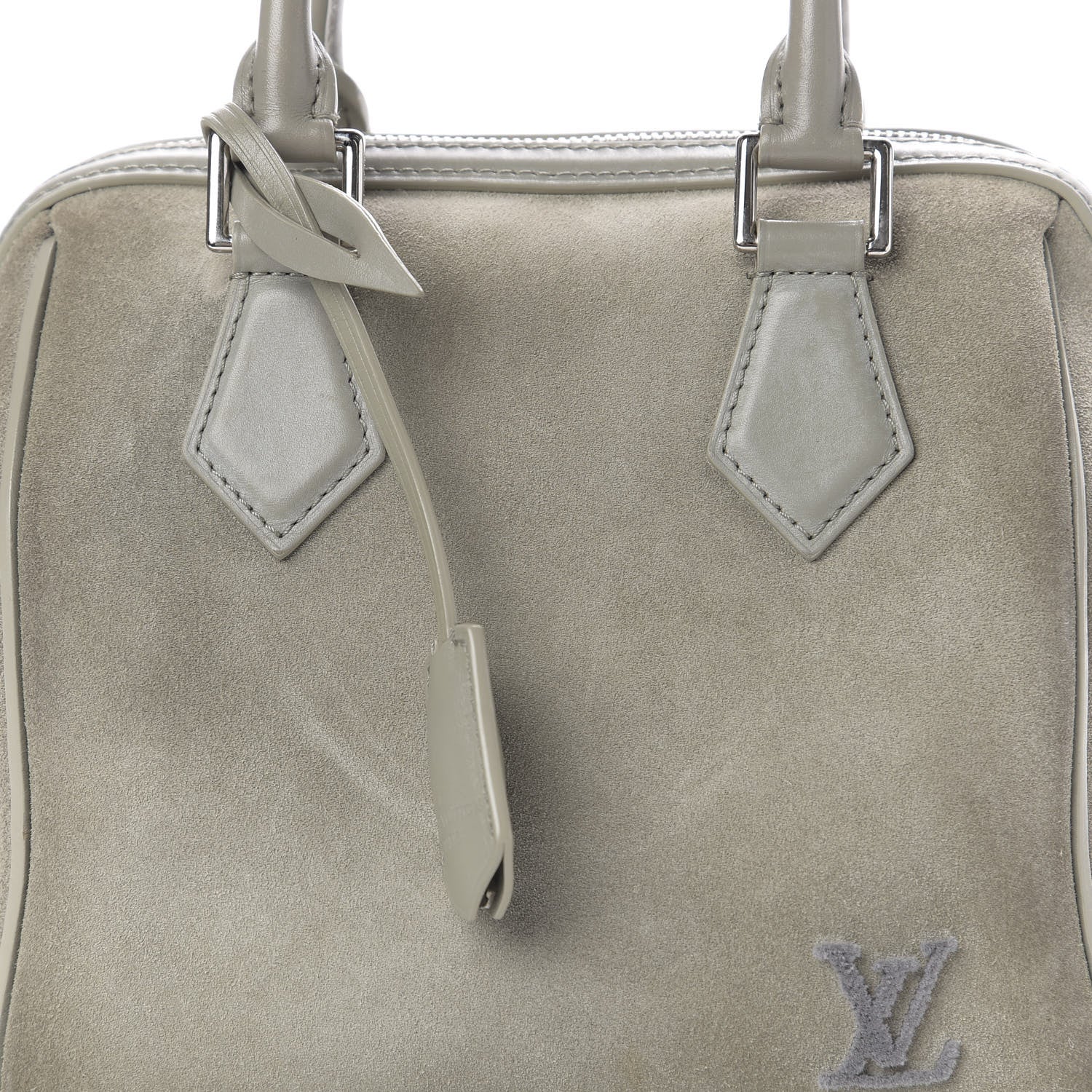 Louis Vuitton Suede Cubic Illusion Speedy Cube PM Grey 11 of 11