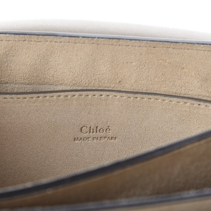 Chloe Suede Calfskin Small Faye Shoulder Bag Motty Grey 9 of 11