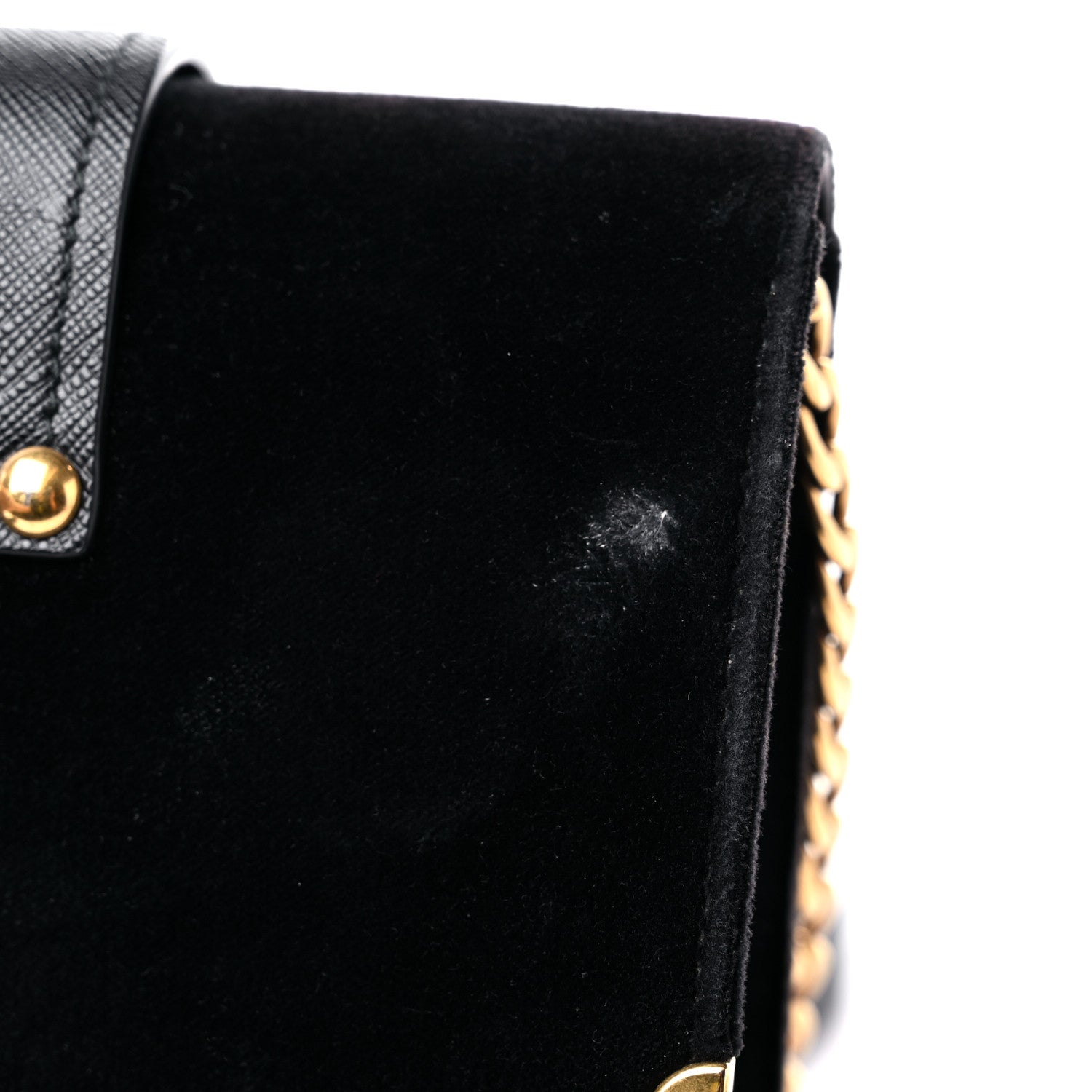 Prada Velvet Cahier Astrology Bag Black 15 of 15