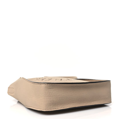 Stella McCartney Eco Alter Nappa Perforated Logo Mini Crossbody Camel 4 of 9