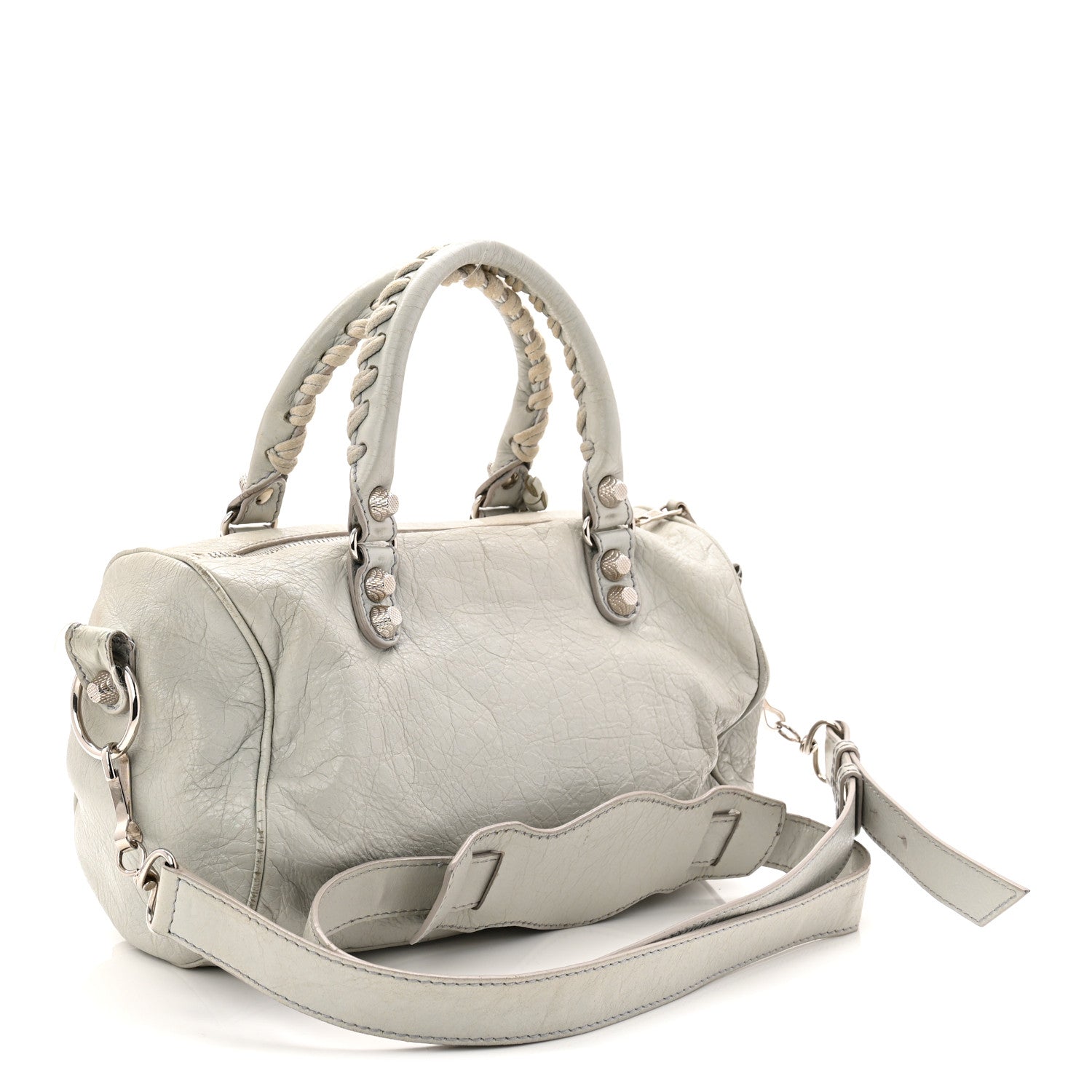 Balenciaga Agneau Giant 12 Silver Hardware Mini Twiggy Gris Glace 4 of 15