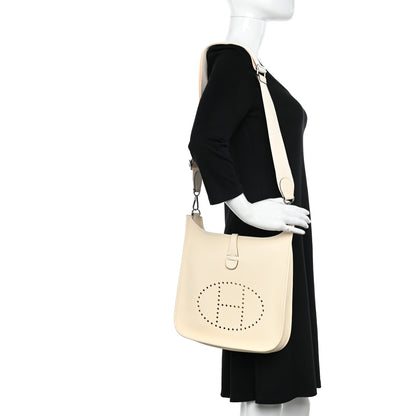 Hermes Taurillon Clemence Evelyne III PM Nata 2 of 12