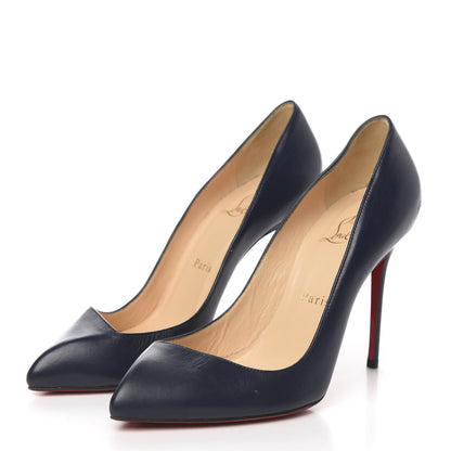Christian Louboutin Jazz Calfskin Corneille 100 Pumps 37 Eclipse 3 of 10