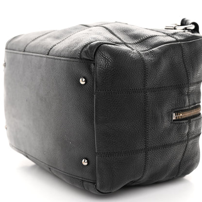 Chanel Caviar Square Stitched Bowler Black 10 of 10