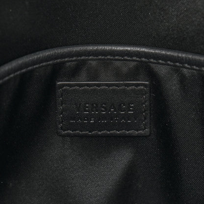 Versace Vitello Calfskin Signature Tote Black 6 of 12