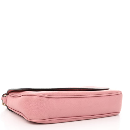 Gucci Pebbled Calfskin Medium Soho Flap Crossbody Pink 4 of 10