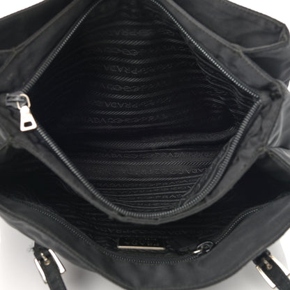 Prada Tessuto Nylon Tote Black 9 of 14
