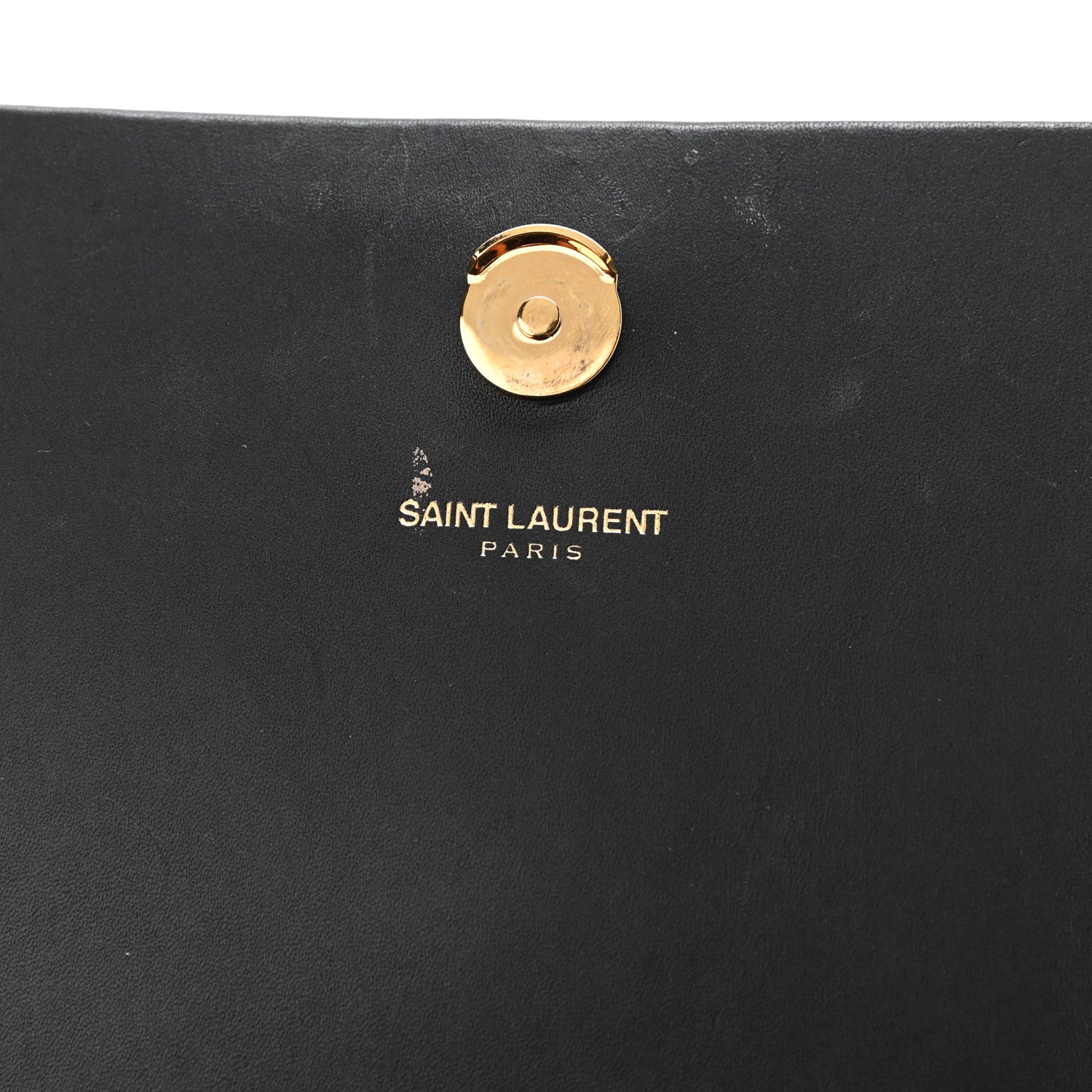 Saint Laurent Smooth Calfskin Medium Classic Monogram Kate Tassel Satchel Black 7 of 14
