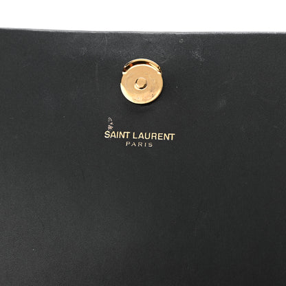 Saint Laurent Smooth Calfskin Medium Classic Monogram Kate Tassel Satchel Black 7 of 14