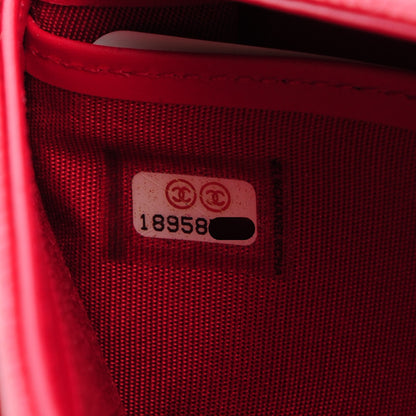 Chanel Caviar CC Long Flap Wallet Red 7 of 7