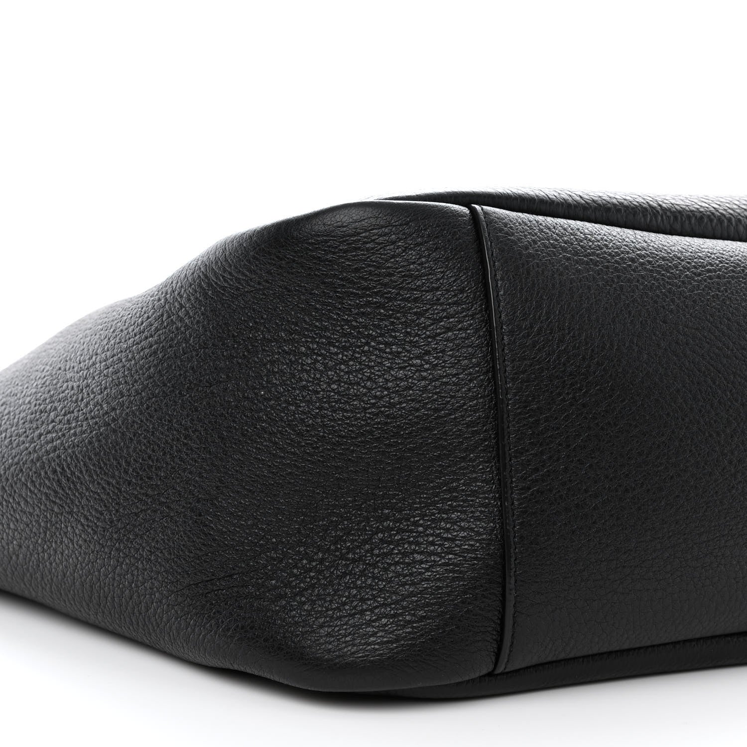 Saint Laurent Grained Deerskin Bea Tote Black 9 of 10