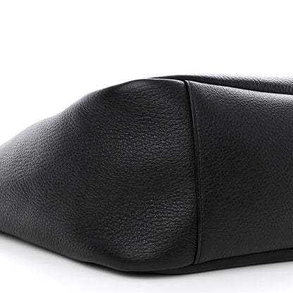 Saint Laurent Grained Deerskin Bea Tote Black 9 of 10