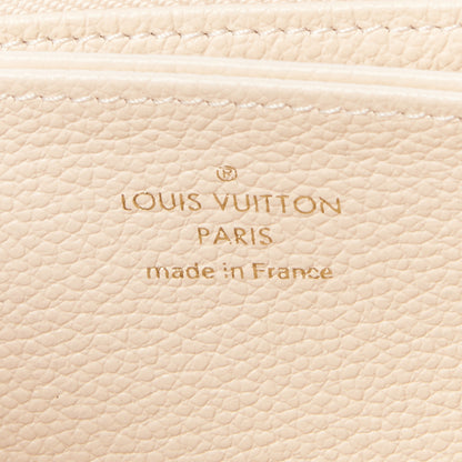 Louis Vuitton Empreinte Monogram Giant Zippy Wallet Creme Bois De Rose 8 of 9