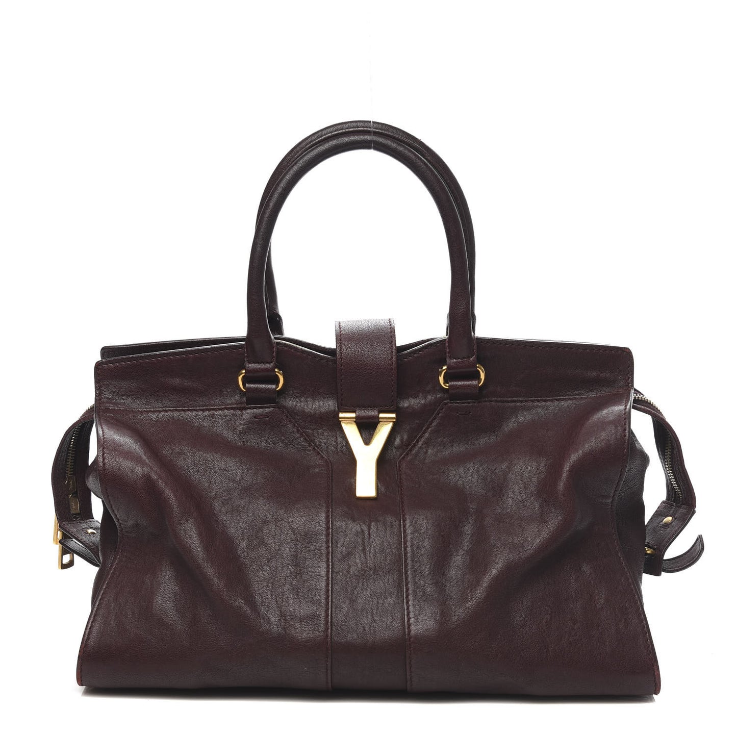 Sheepskin Medium Cabas ChYc Plum