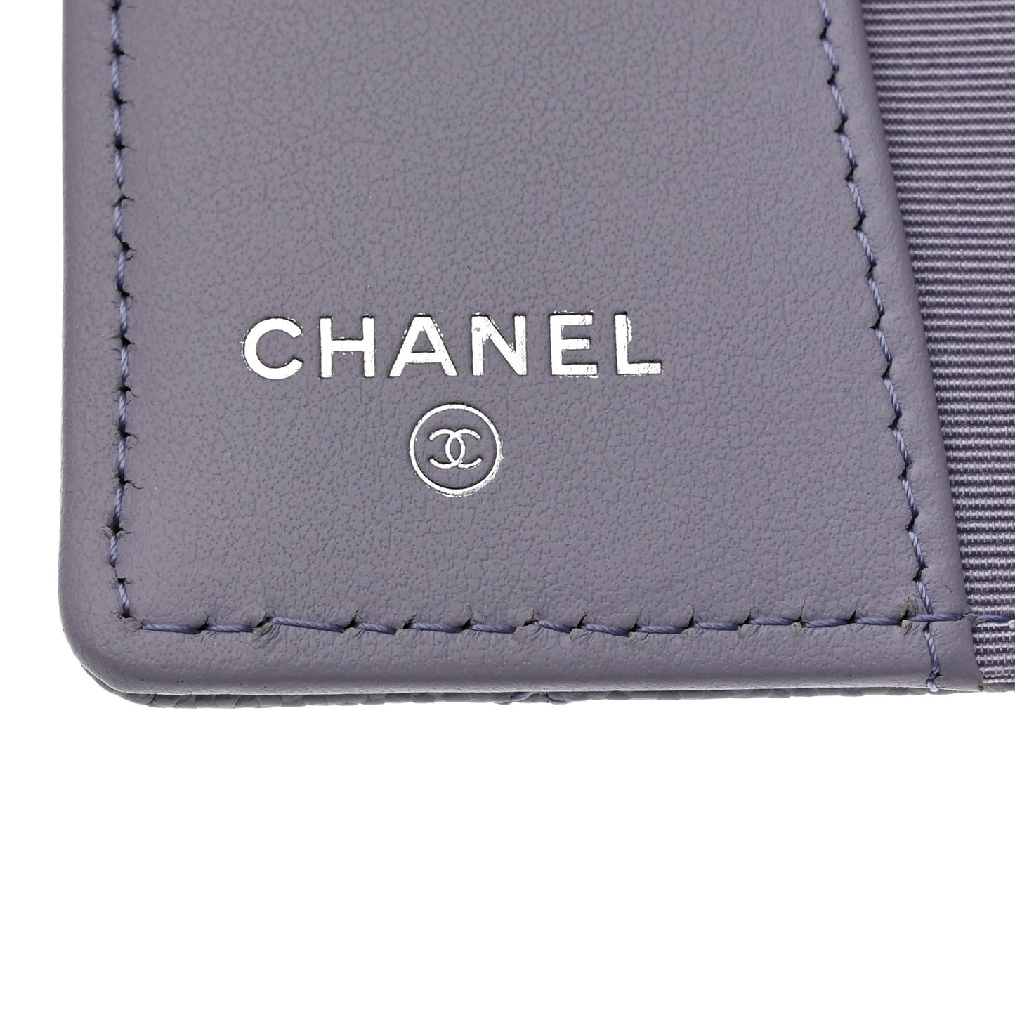 Caviar Quilted Classic 4 Key Holder Wallet Light Purple