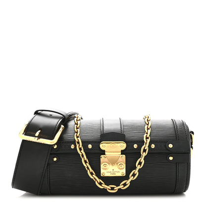 Louis Vuitton Epi Papillon Trunk Black 1 of 9