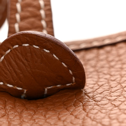 Hermes Taurillon Clemence Evelyne TPM Gold 9 of 10
