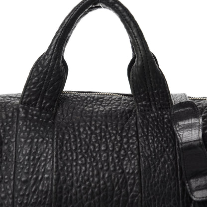 Alexander Wang Pebbled Lambskin Rocco Black Pale Gold Hardware 11 of 11