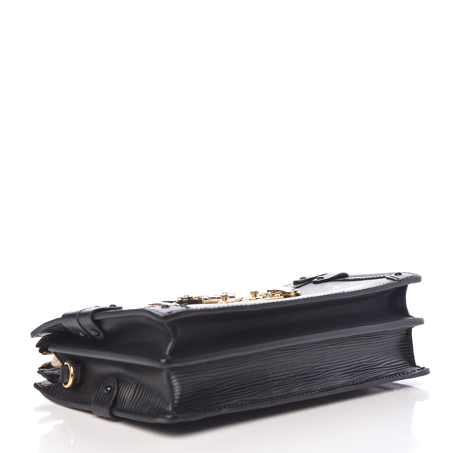 Louis Vuitton Epi Trunk Clutch Black 4 of 9