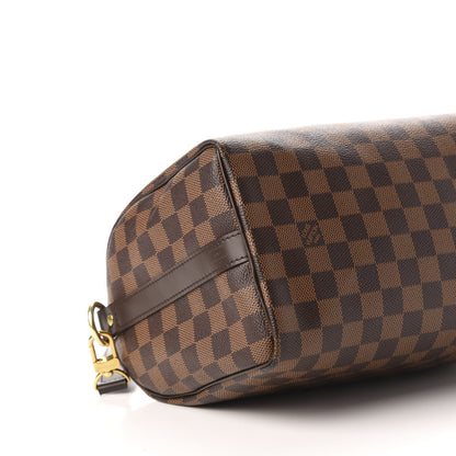 Louis Vuitton Damier Ebene Speedy Bandouliere 25 7 of 10