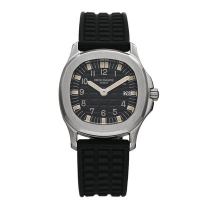 Patek Philippe Stainless Steel Rubber 28mm Aquanaut Quartz Watch Black 4960A 1 of 4