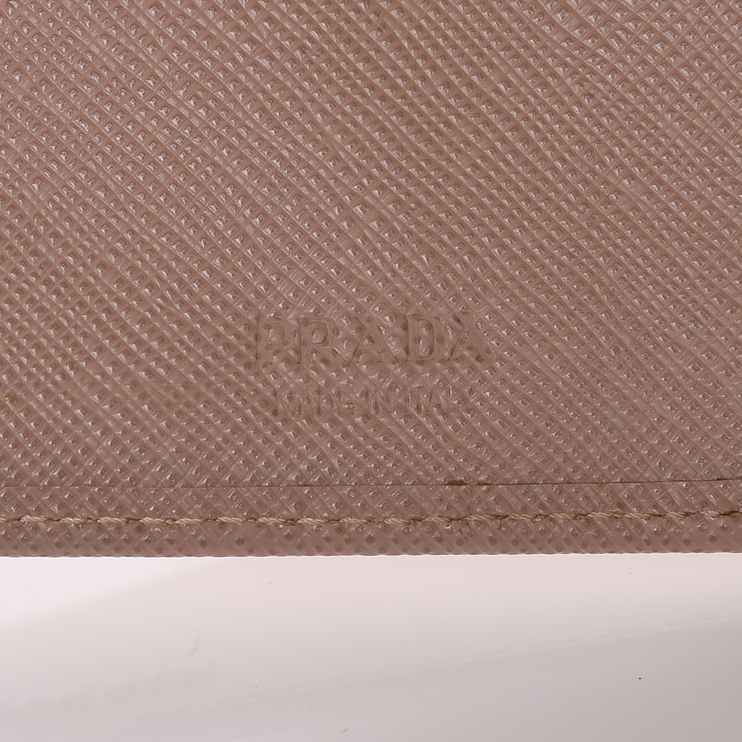 Prada Saffiano Bi-Fold Wallet Cammeo 6 of 10