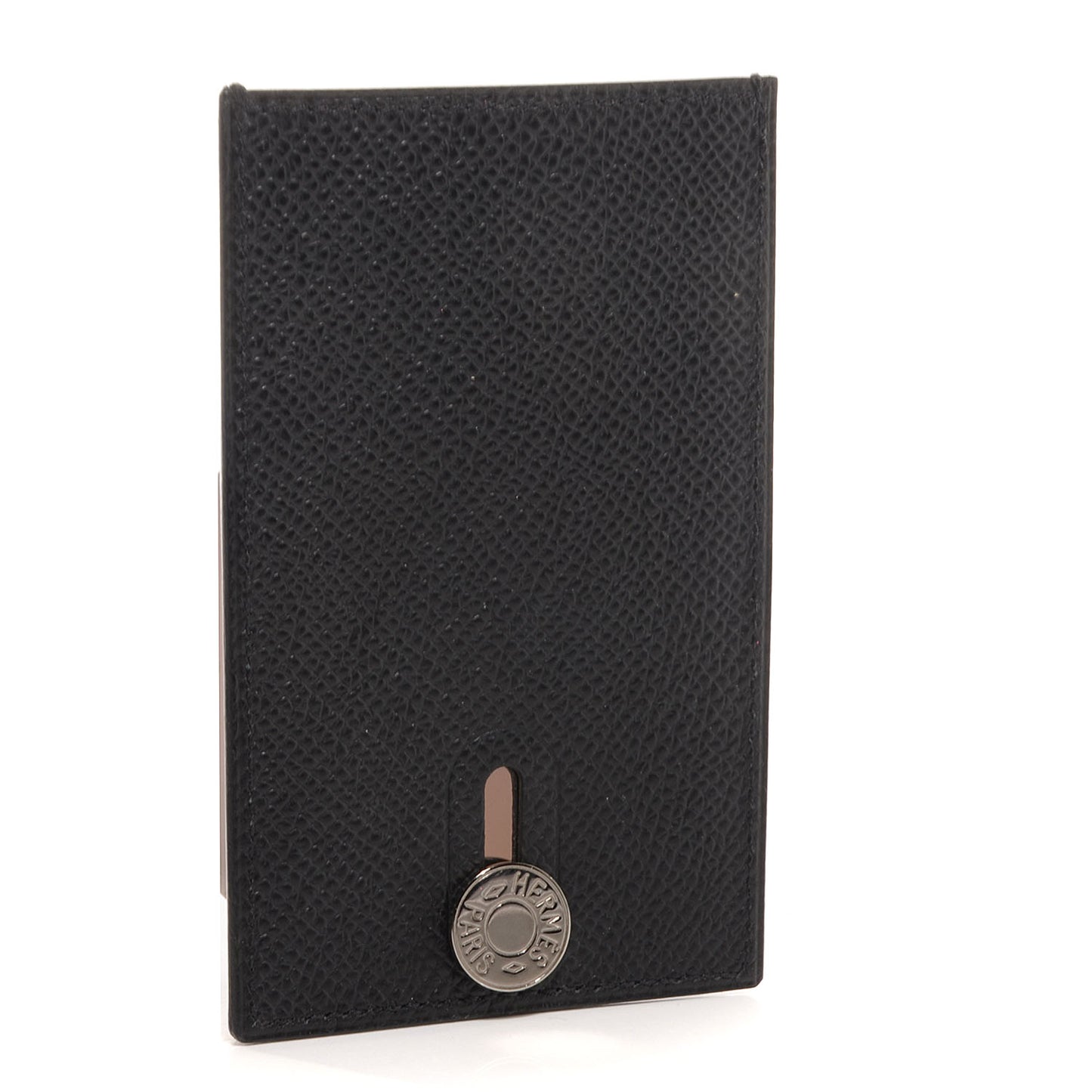Epsom Diabolo Card Holder Case Black
