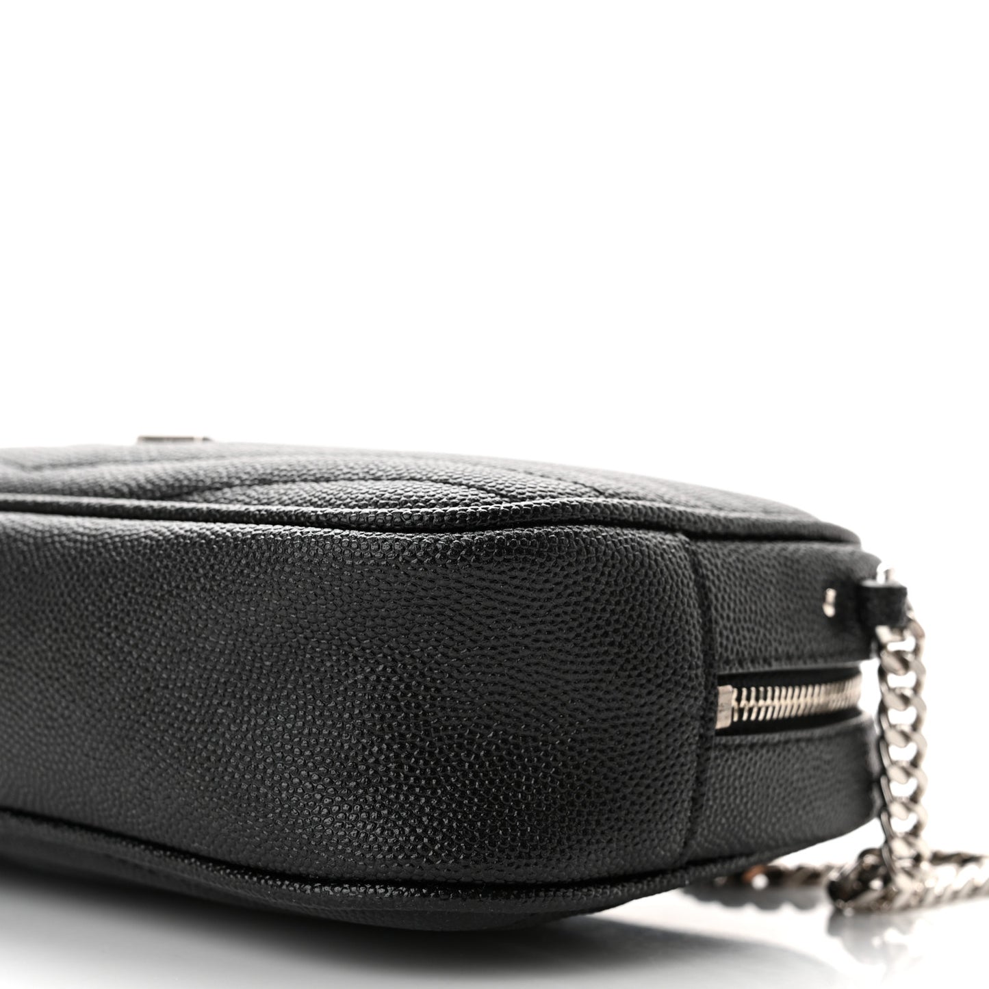 Grain De Poudre Matelasse Monogram Mini Lou Camera Bag Black