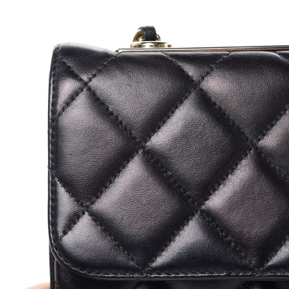 Chanel Lambskin Quilted Medium Trendy CC Flap Black 12 of 16