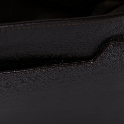 Tom Ford Grained Calfskin Medium Jennifer Dark Brown 13 of 18