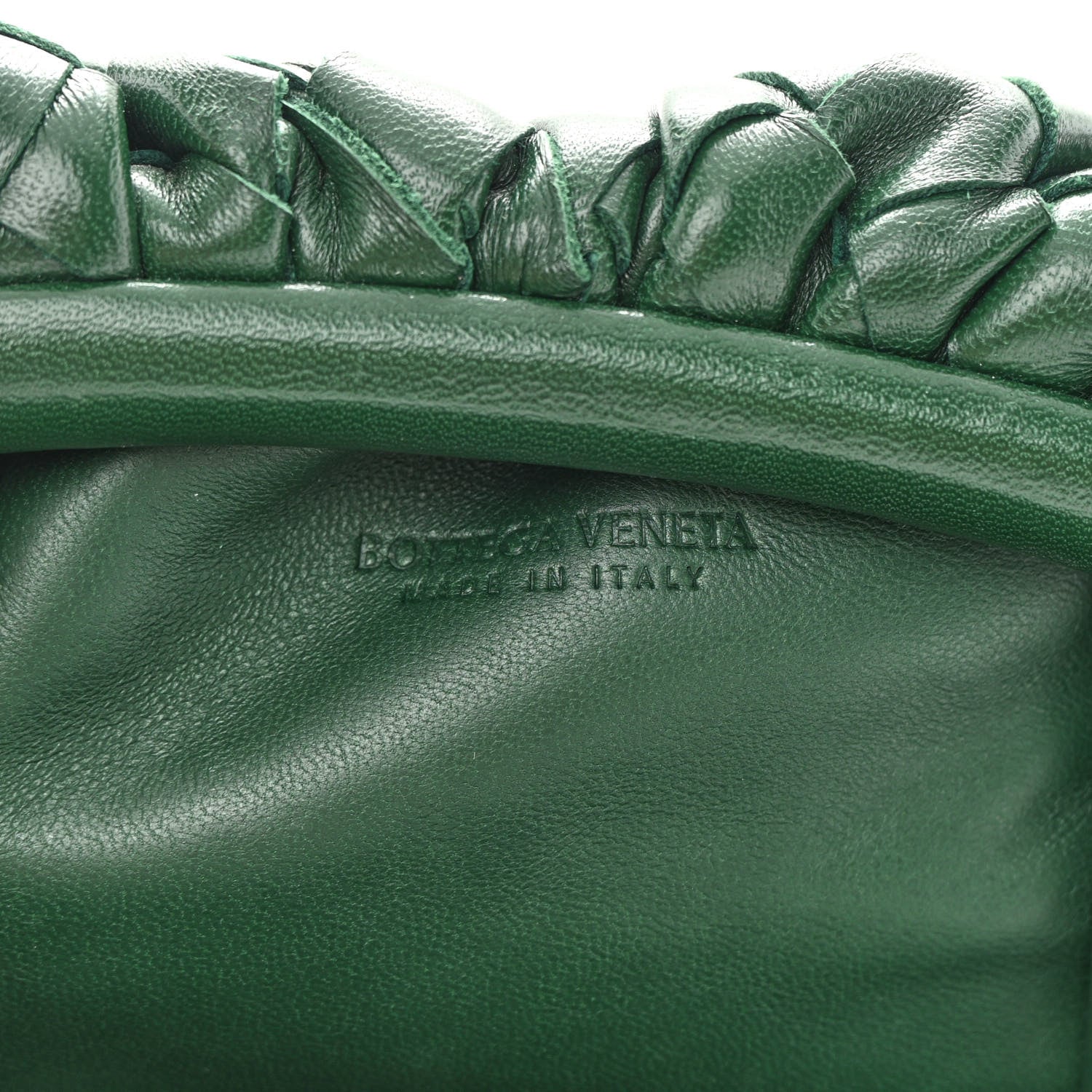 Bottega Veneta Nappa Intrecciato The Mini Pouch Raintree 6 of 13