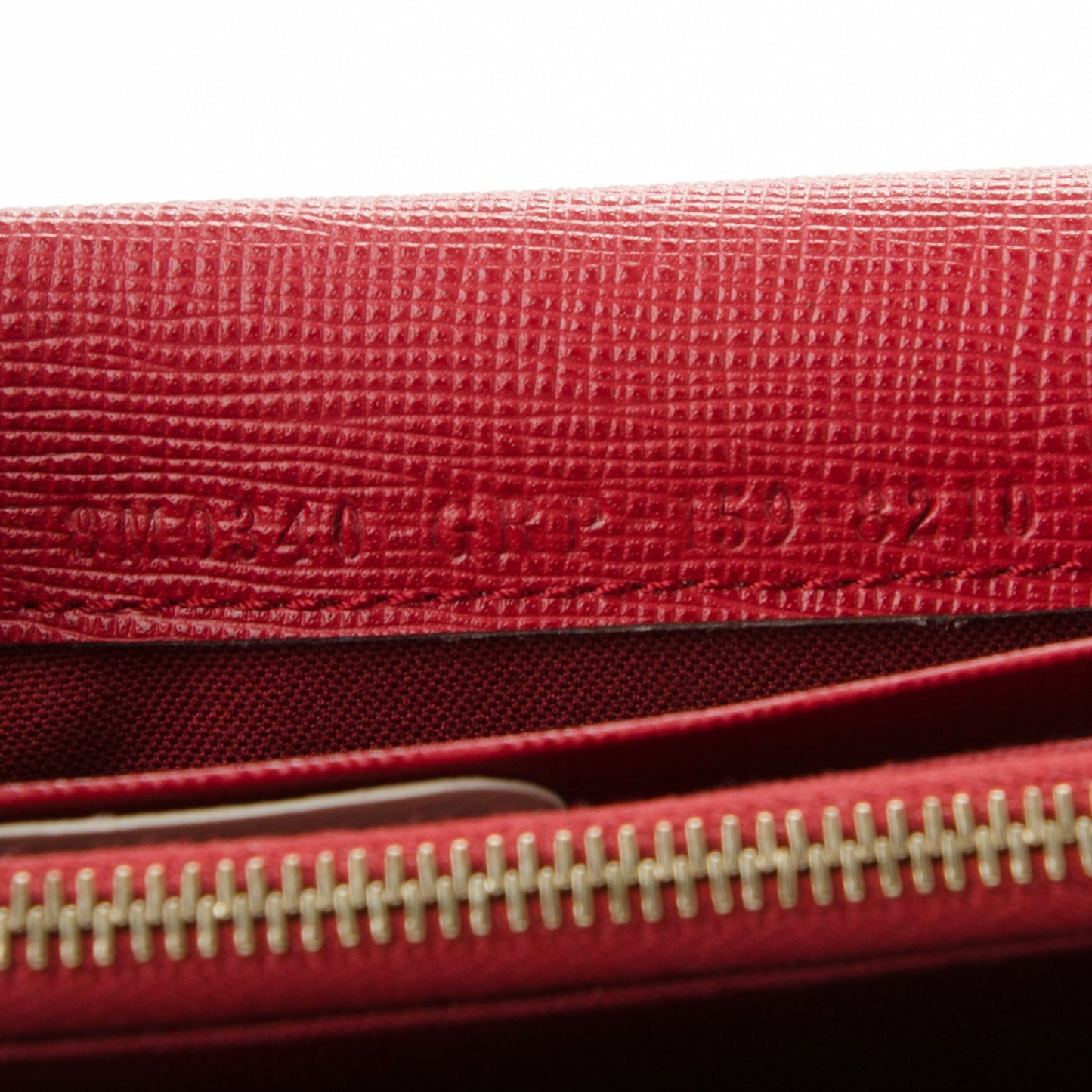 Zucca Spalmati Vitello Elite Simply Continental Wallet Tobacco Mattone