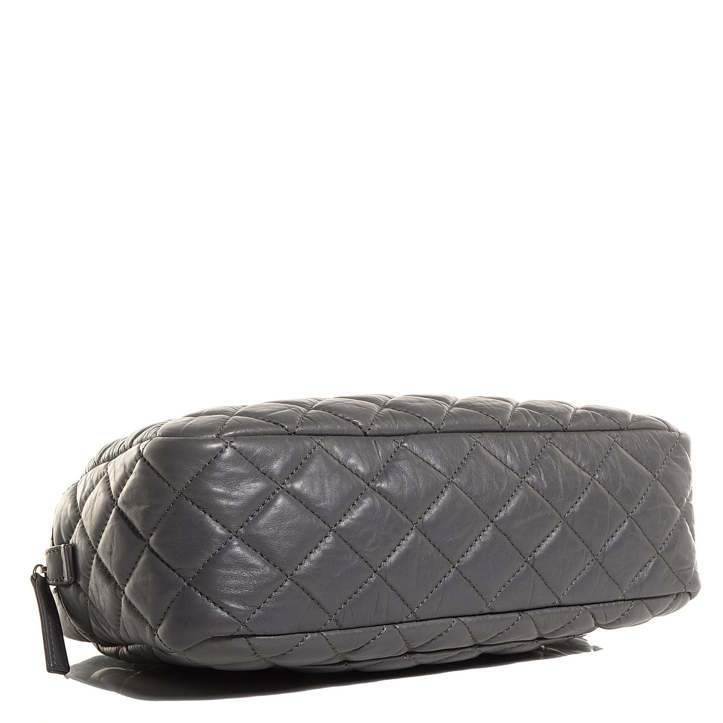Aged Calfskin Medium Reissue Camera Case Grey