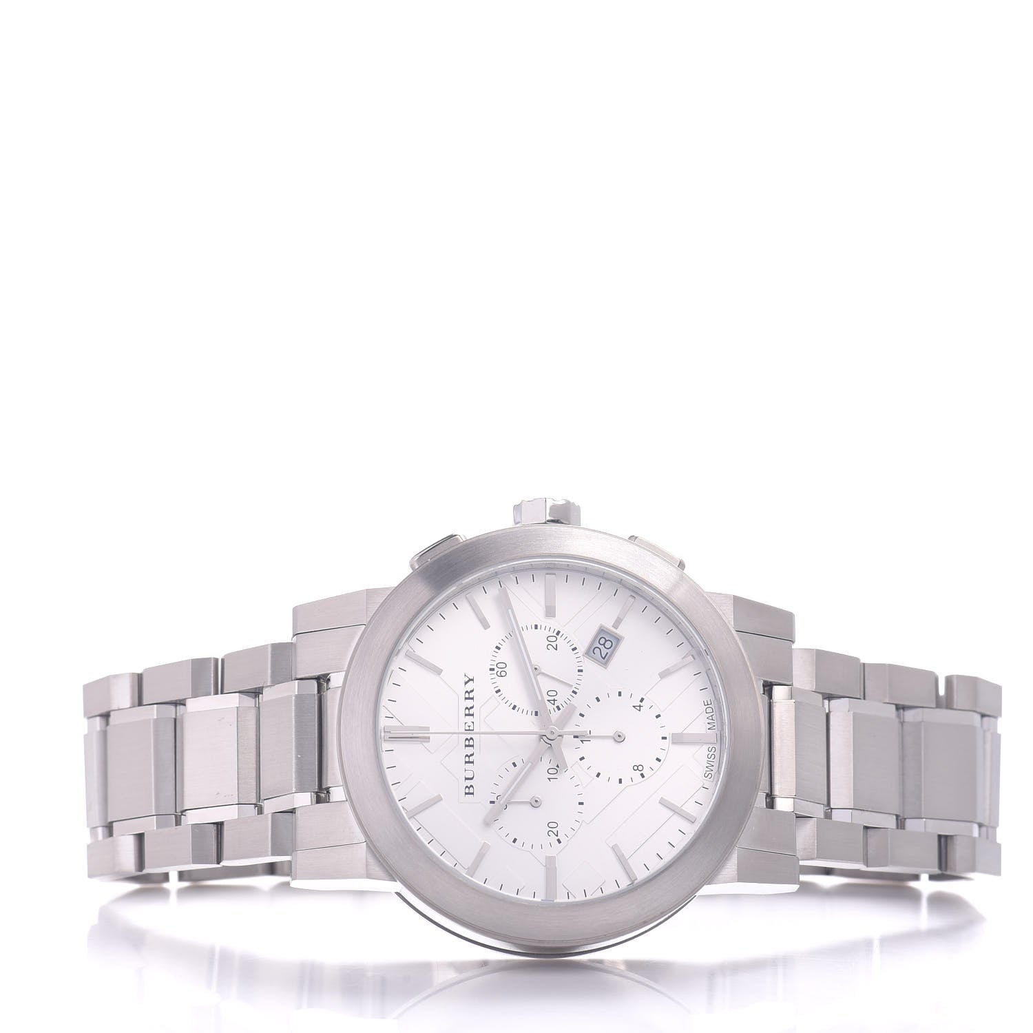 Burberry Stainless Steel 42mm Chronograph Quartz Watch BU9350 2 of 4