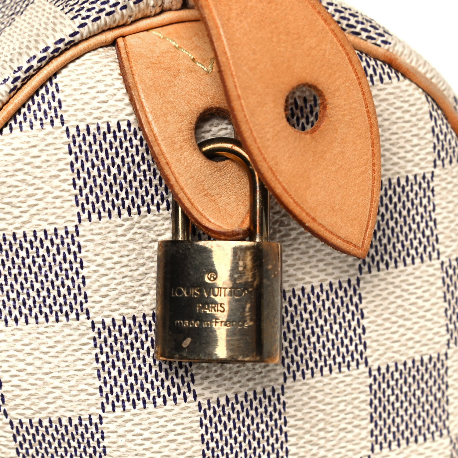 Louis Vuitton Damier Azur Speedy 25 18 of 18