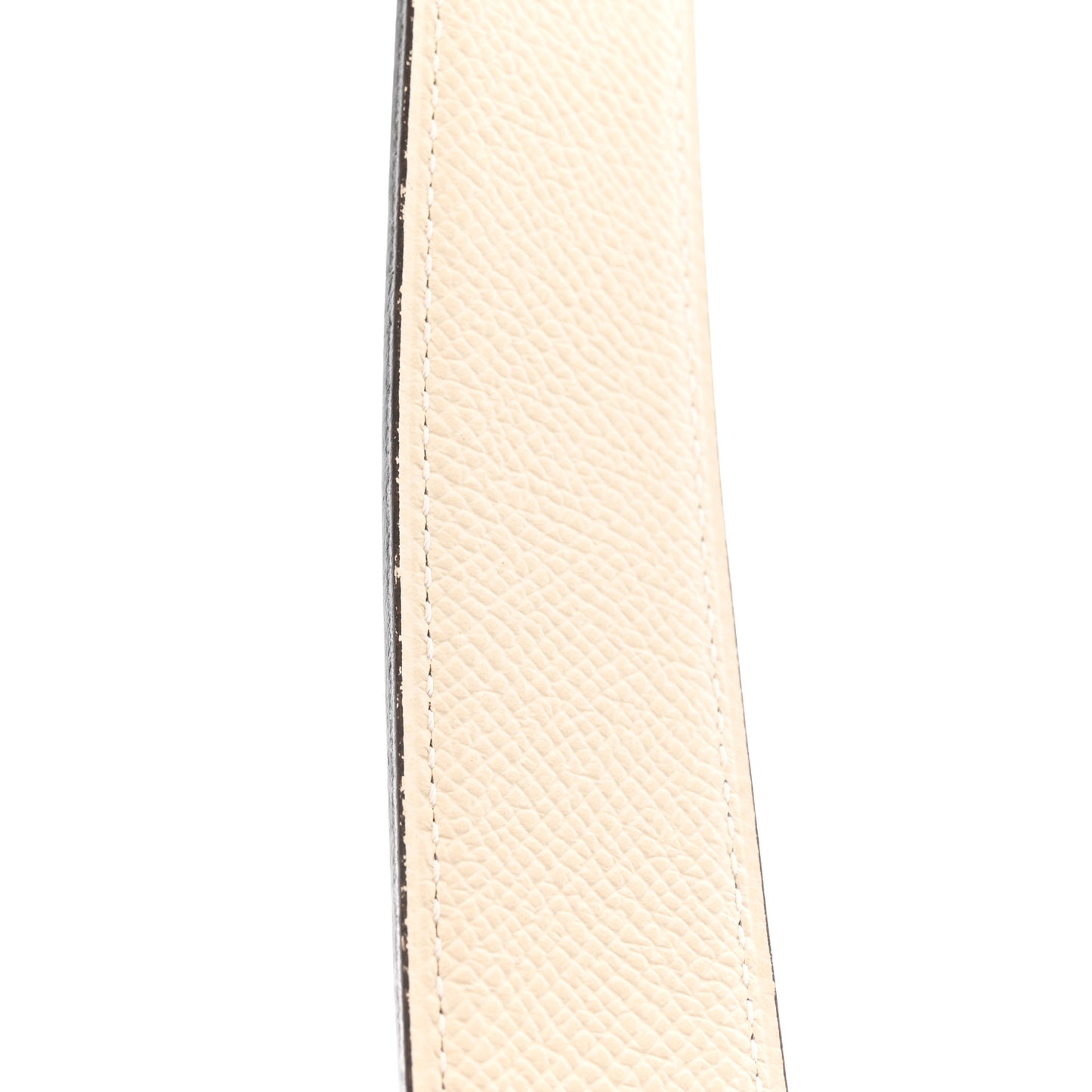 Epsom Martelee Constance Belt 85 34 Bleu De Malte Craie