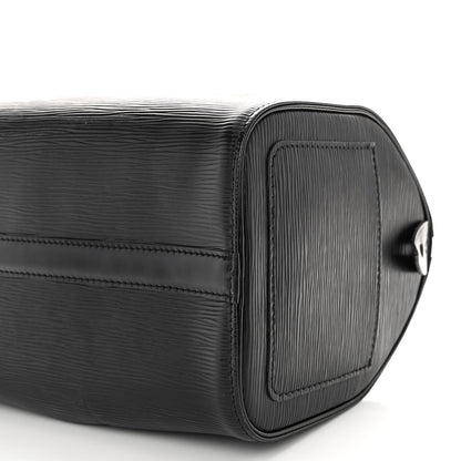 Louis Vuitton Epi Speedy 25 Black 10 of 11