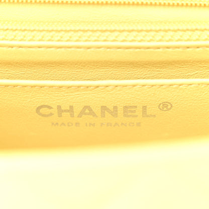 Chanel Caviar Quilted Mini Rectangular Flap Light Yellow 6 of 13