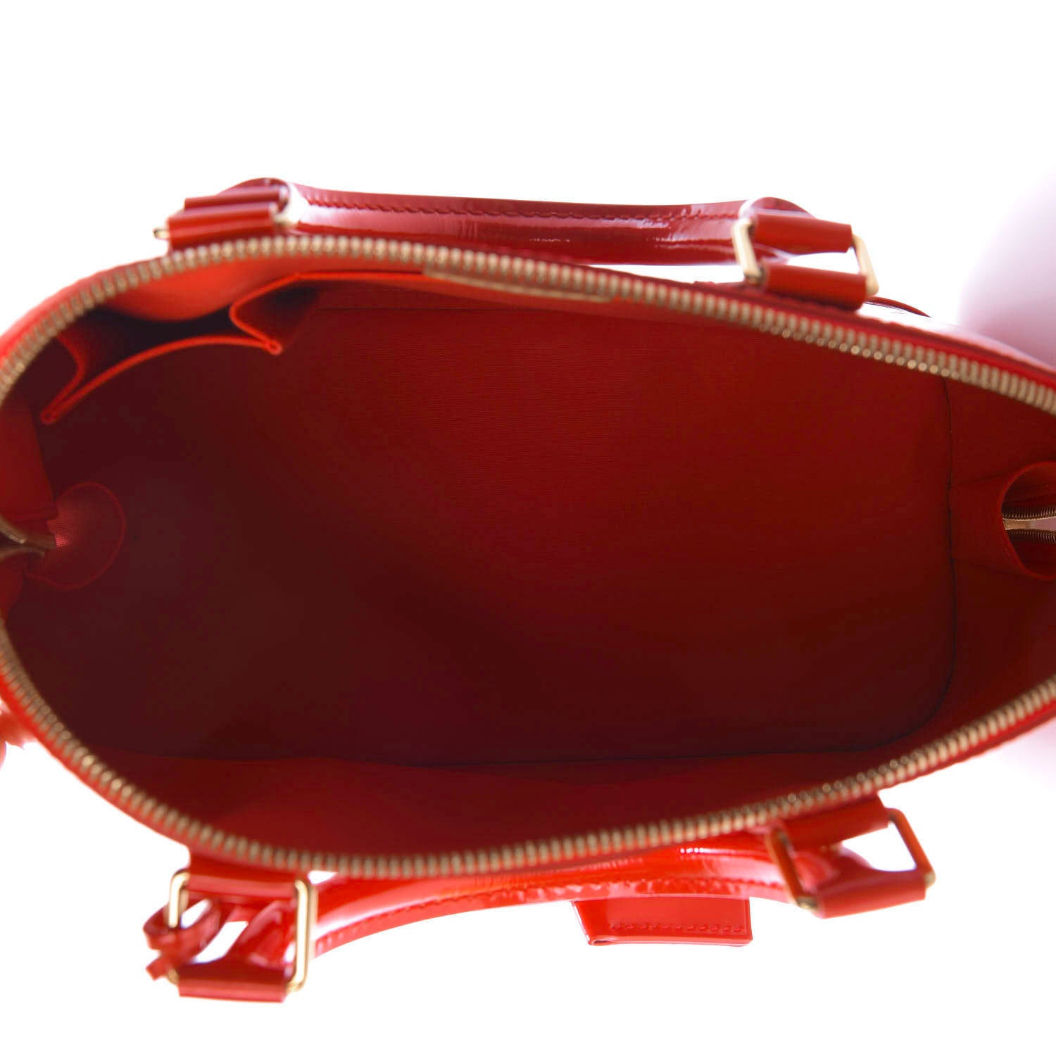Louis Vuitton Vernis Alma PM Rouge Grenadine 5 of 8
