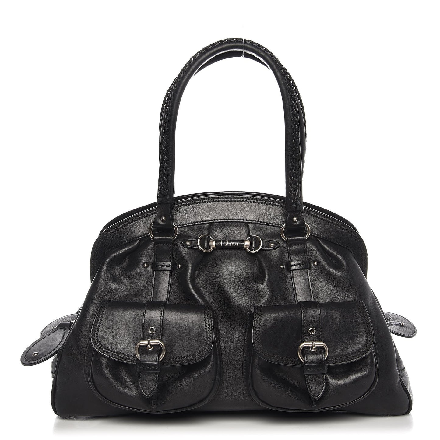 Calfskin My Dior Satchel Black