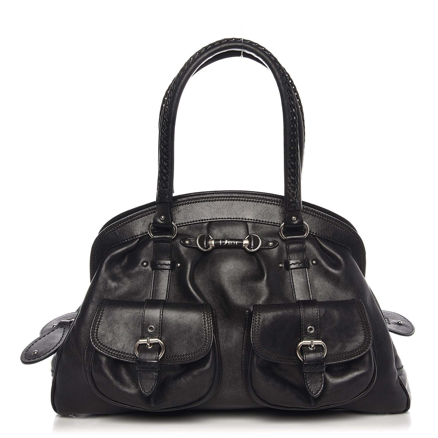Christian Dior Calfskin My Dior Satchel Black 1 of 7