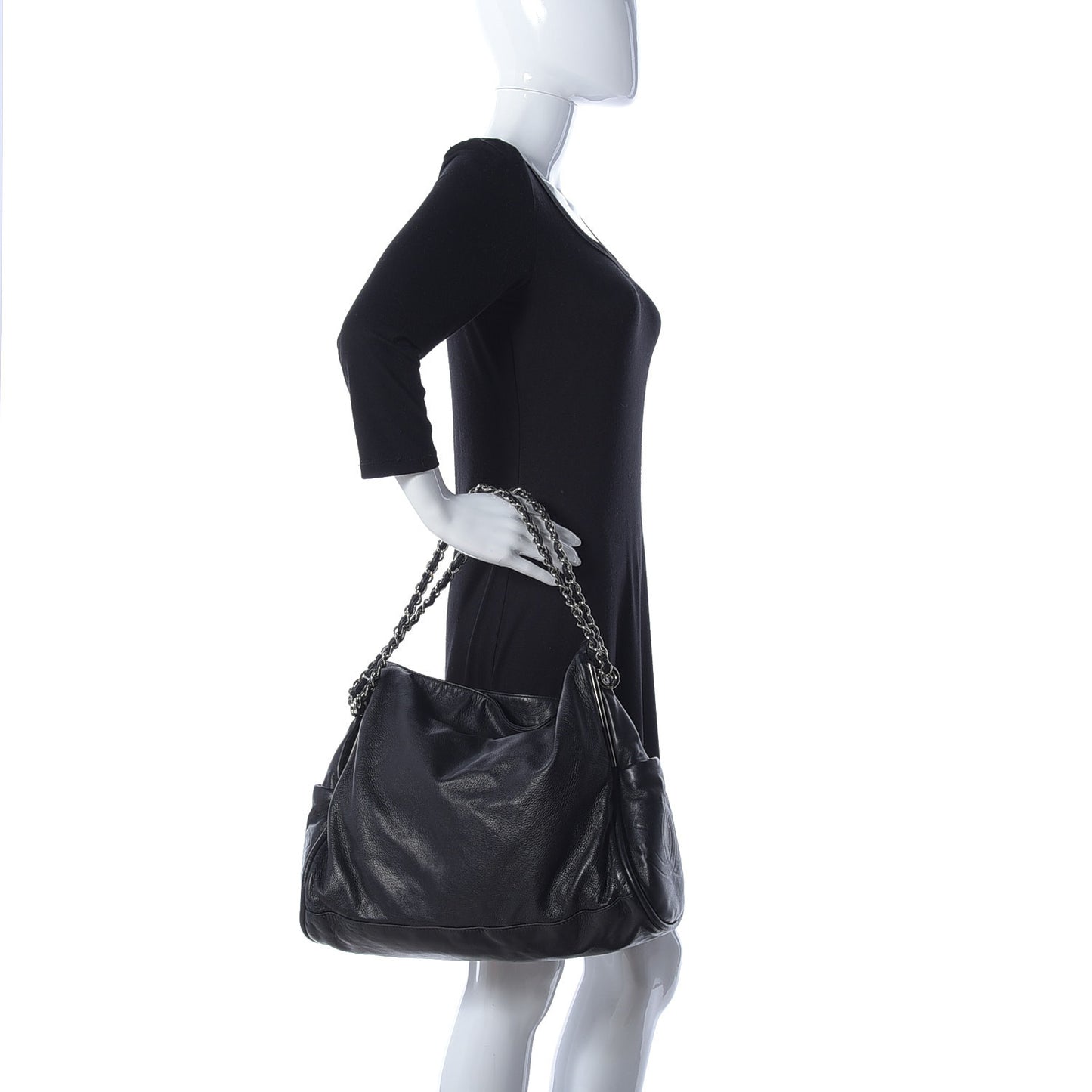 Lambskin Ultimate Soft Hobo Black